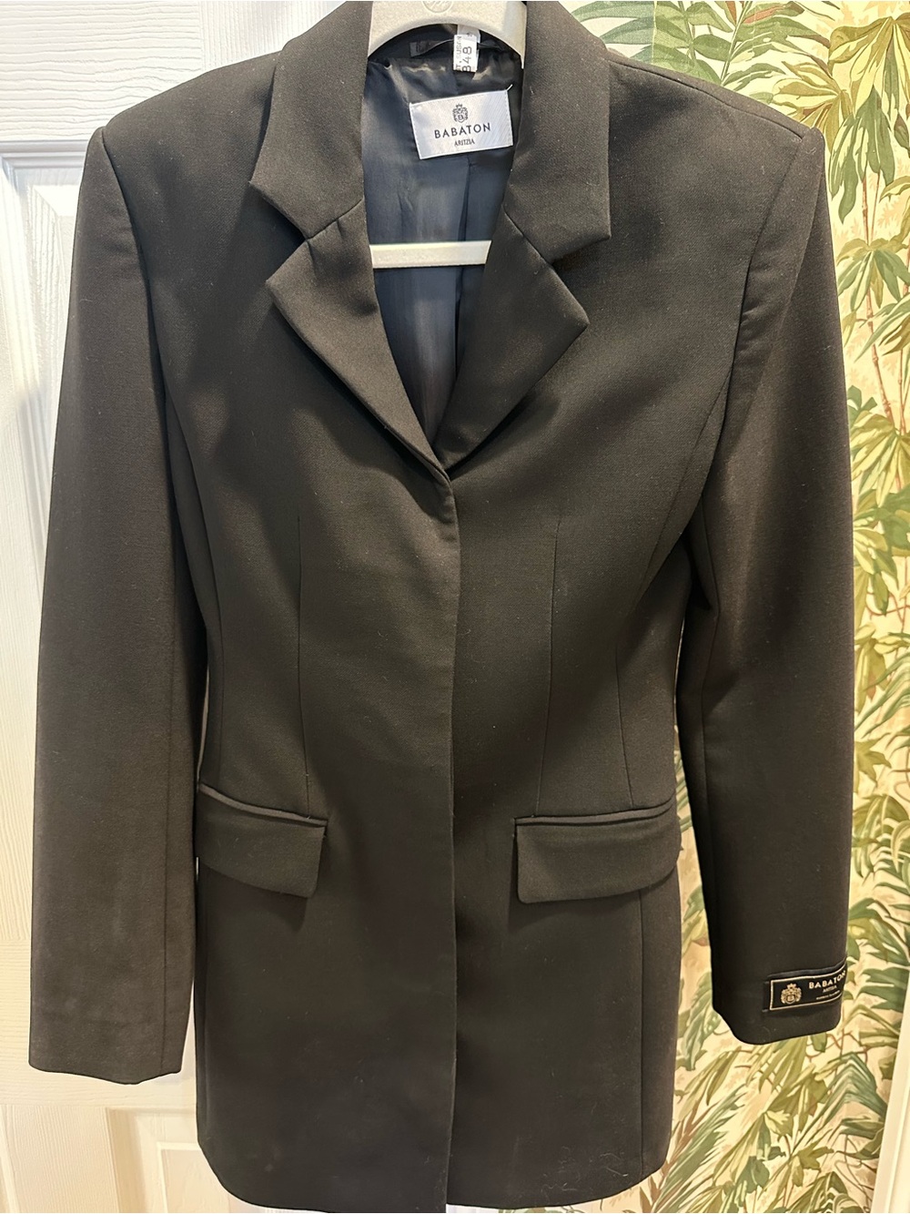 Babaton Aritzia Autograph Blazer Mini Dress Black - Size 4